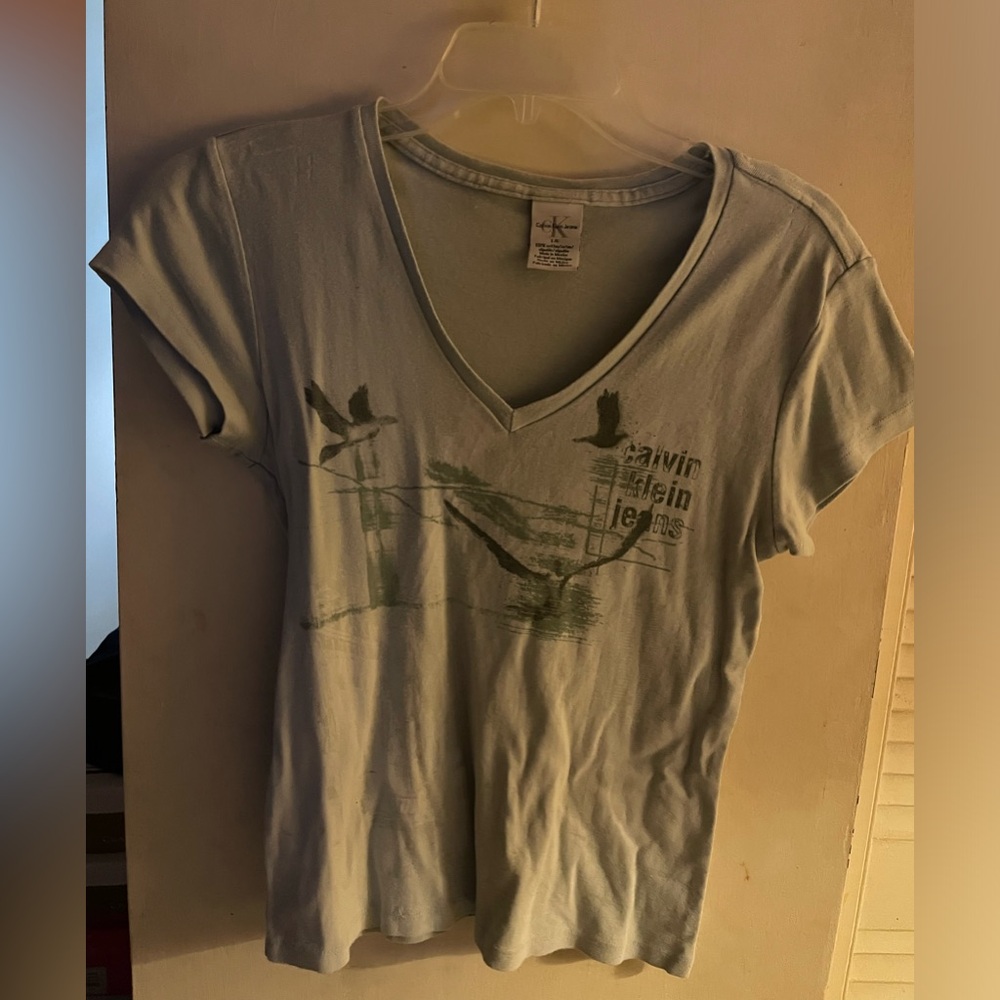 Calvin Klein blue t-shirt L/G